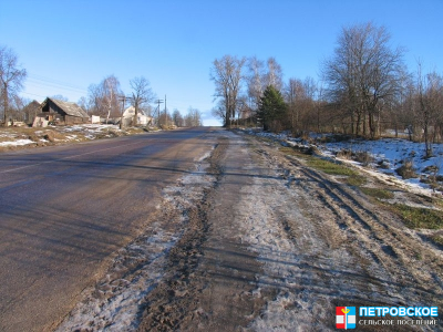 Петровское - вид на перекресток