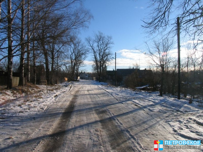 Петровское - от парка к повороту