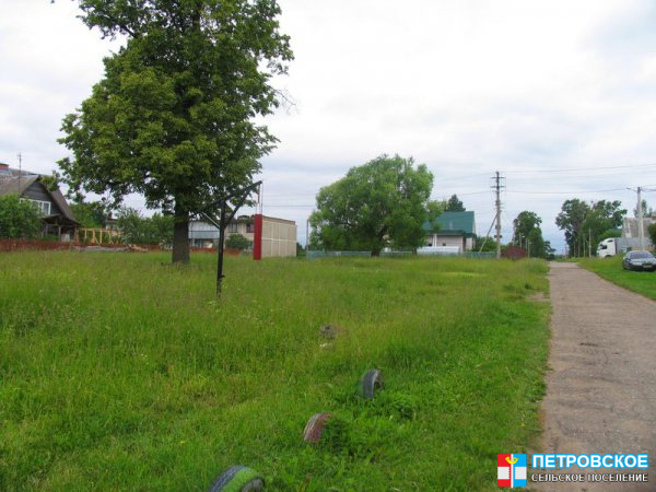 Ногово - поляна с пожарным колоколом