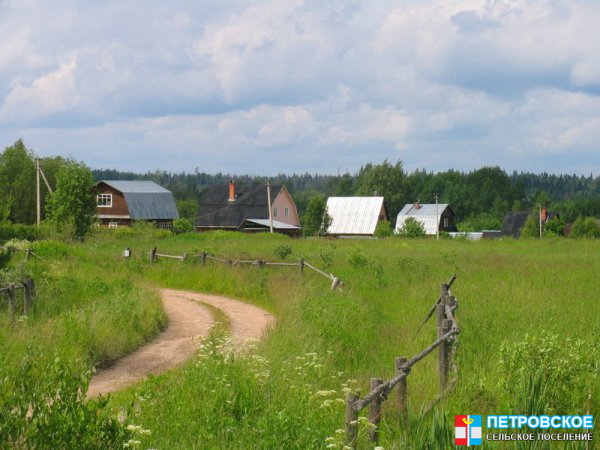 Спасское - восточная часть деревни
