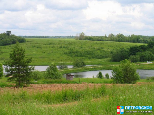 Луга Спасского, вид из Ивановского