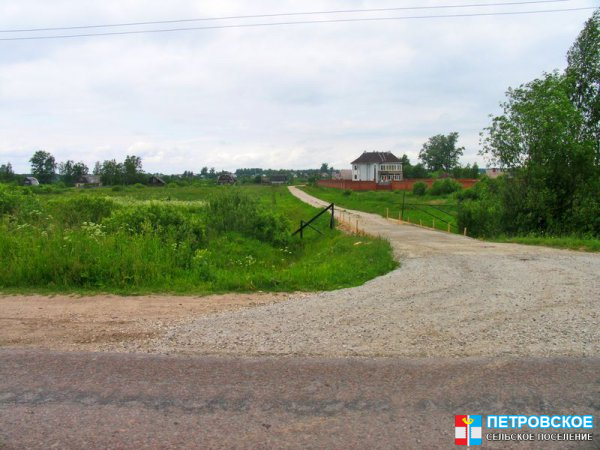 Спасское - вид с шоссе