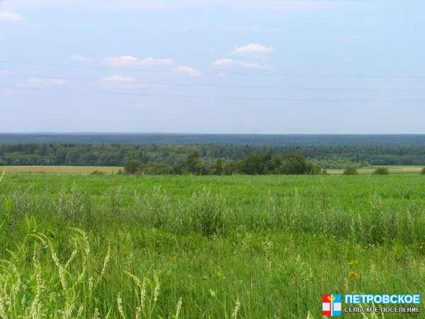 Пруды Клинского рыбхоза - вид издалека
